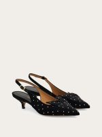 Ferragamo Slingback with bow detail - Image 2